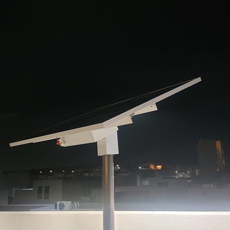 Iluminación solar programable